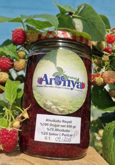 Ahududu(Frambuaz) reçeli 650 gr.