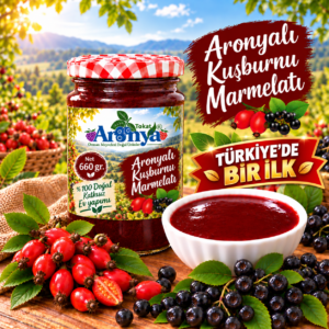 Aronyalı Kuşburnu Marmelatı 660 gr.